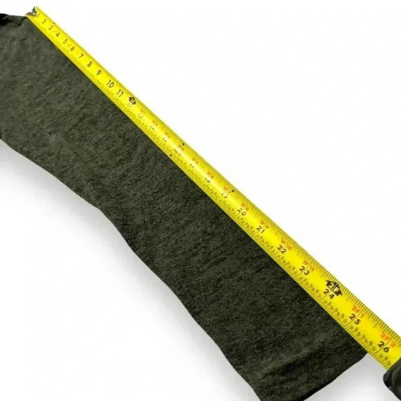 Ultra Flirt Size Large Green Lightweight Long Sleeve Simple Midi Sweater Dress - Picture 13 of 15